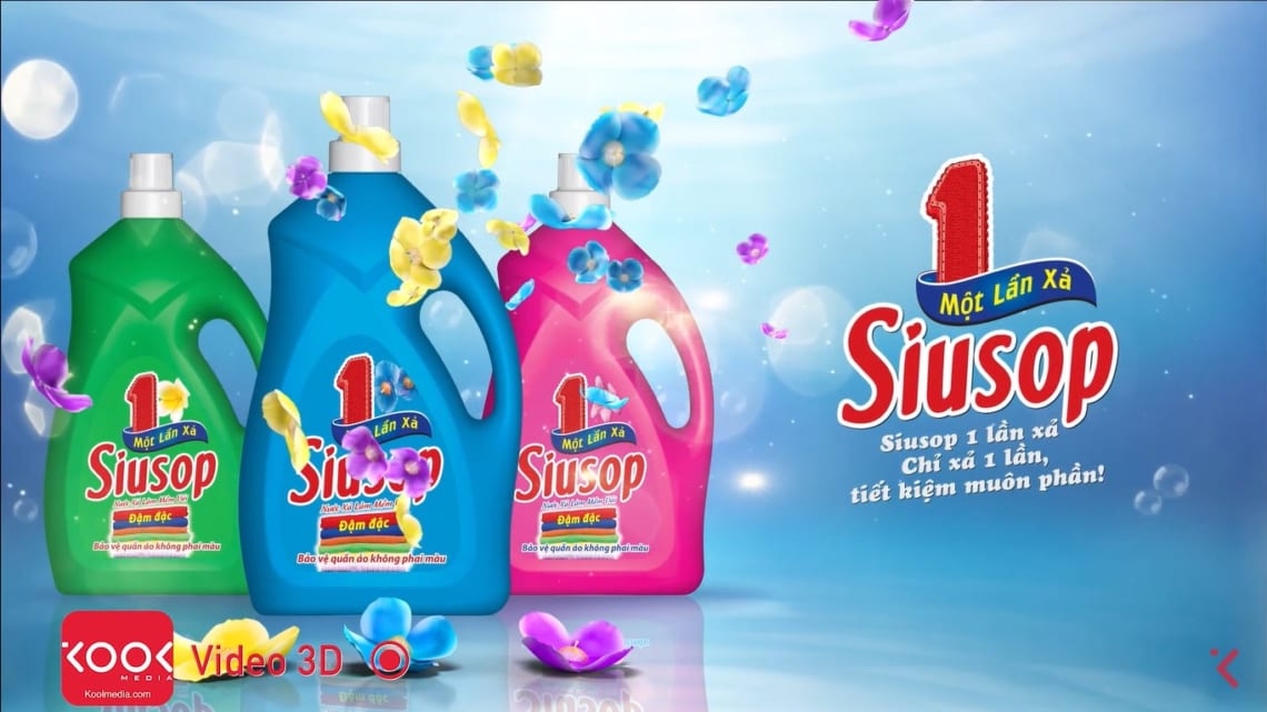  Nước xả vải Siusop là một sản phẩm của công ty Cổ phần Hóa mỹ phẩm Mỹ Hảo 