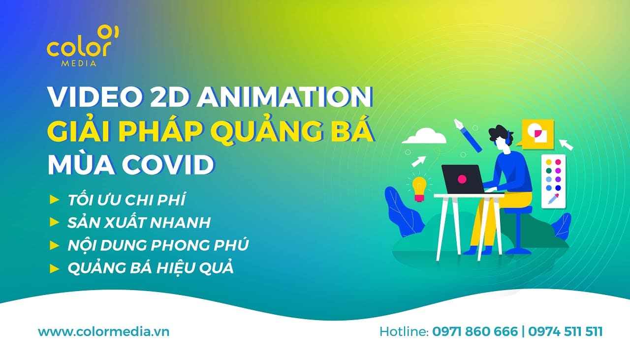 Phim 2D Animation & Video Infographic sáng tạo