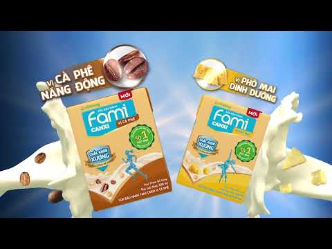 TVC quảng cáo sữa Fami Canxi vị phô mai và vị cà phê