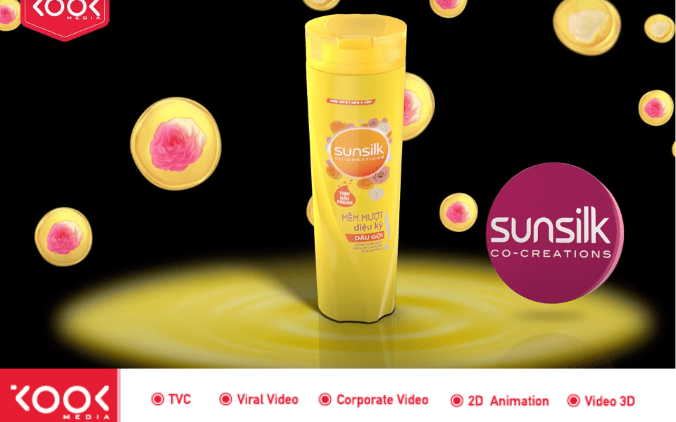 Video 3D Sunsilk chuyên nghiệp chất lượng