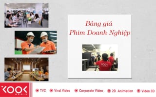 Bảng giá sản xuất phim doanh nghiệp