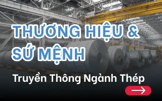 Banner Truyền Thông Ngành Thép