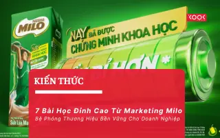 Banner Website Kool Media - 7 Bài Học Đỉnh Cao Từ Marketing Milo – Bệ Phóng Thương Hiệu Bền Vững Cho Doanh Nghiệp