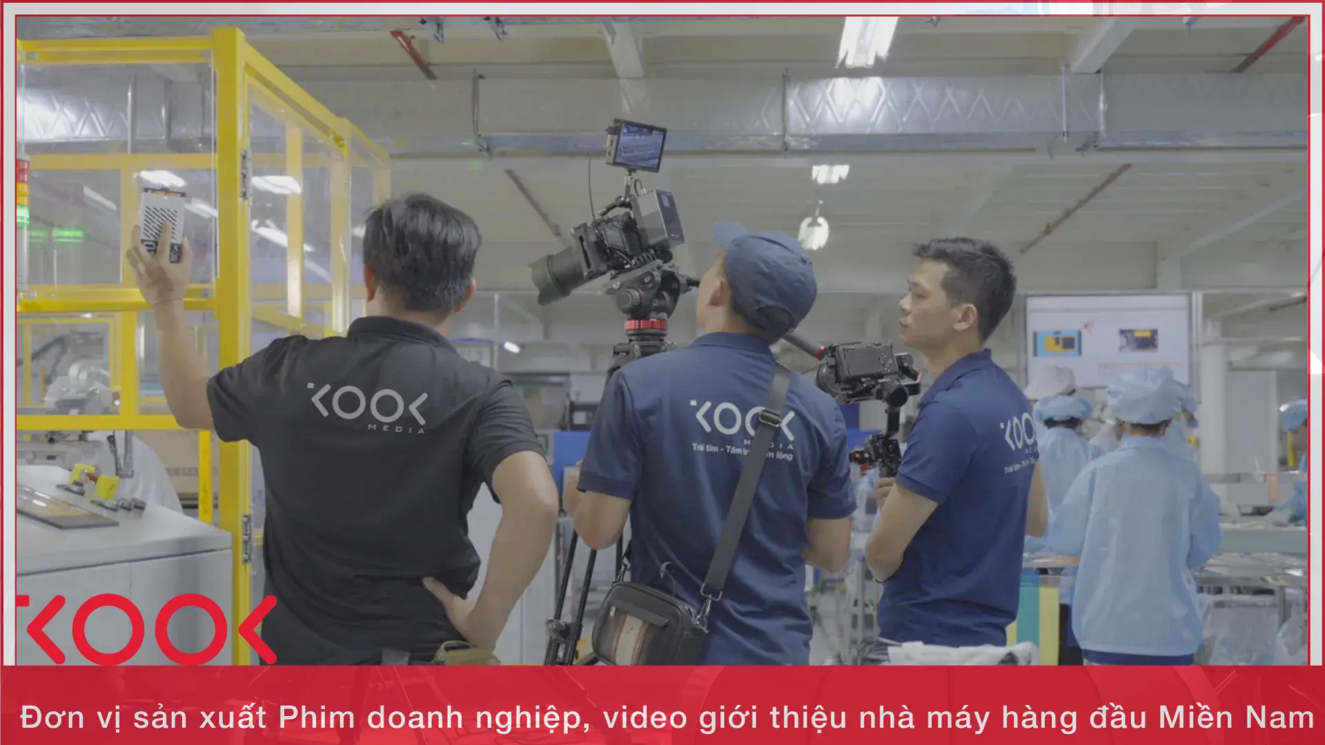 Quay phim nha may Neotek dang van hanh cho video khanh thanh - anh 6