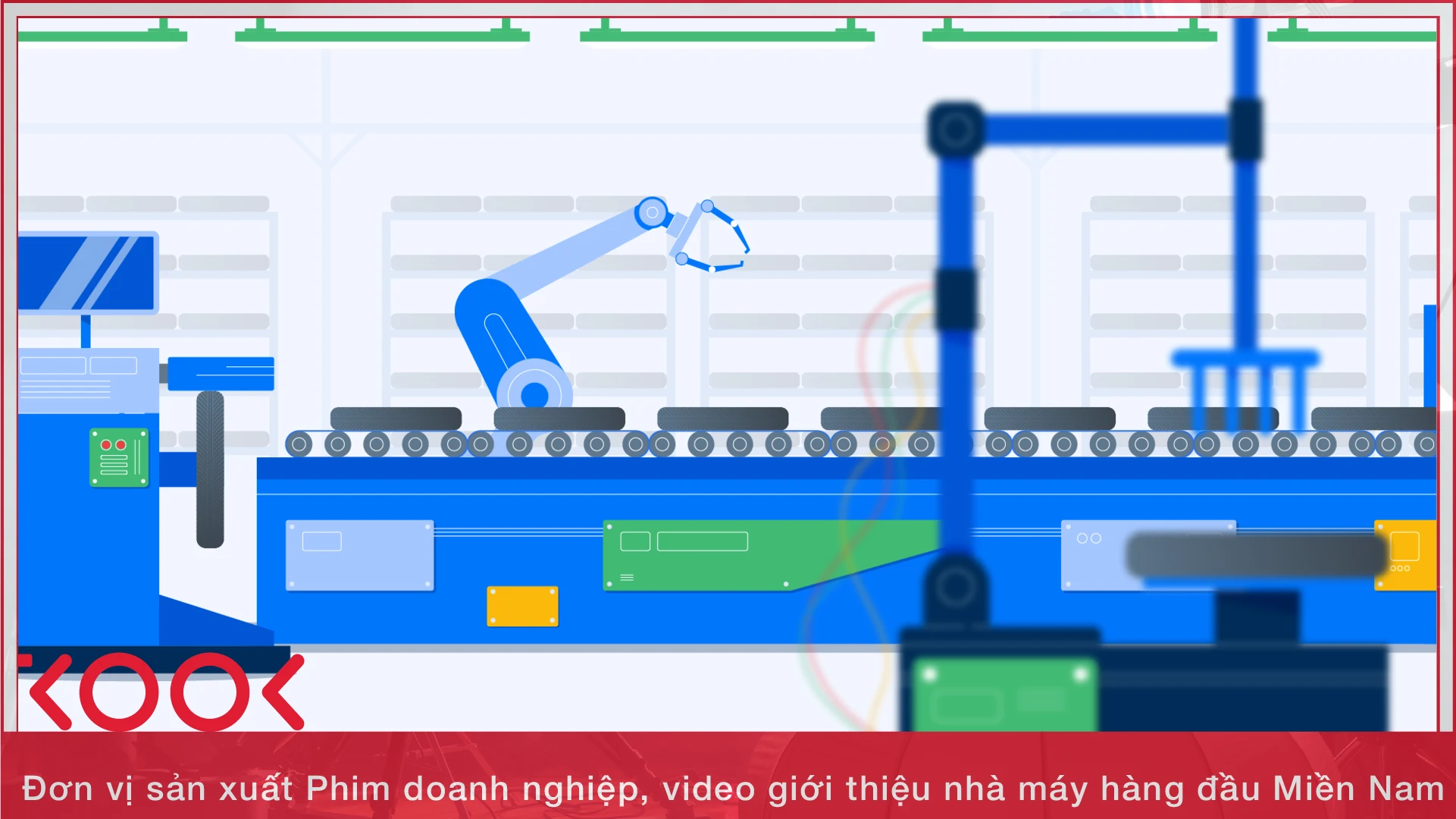 Video animation ky thuat cho thiet bi cong nghiep - Kool Media TP.HCM