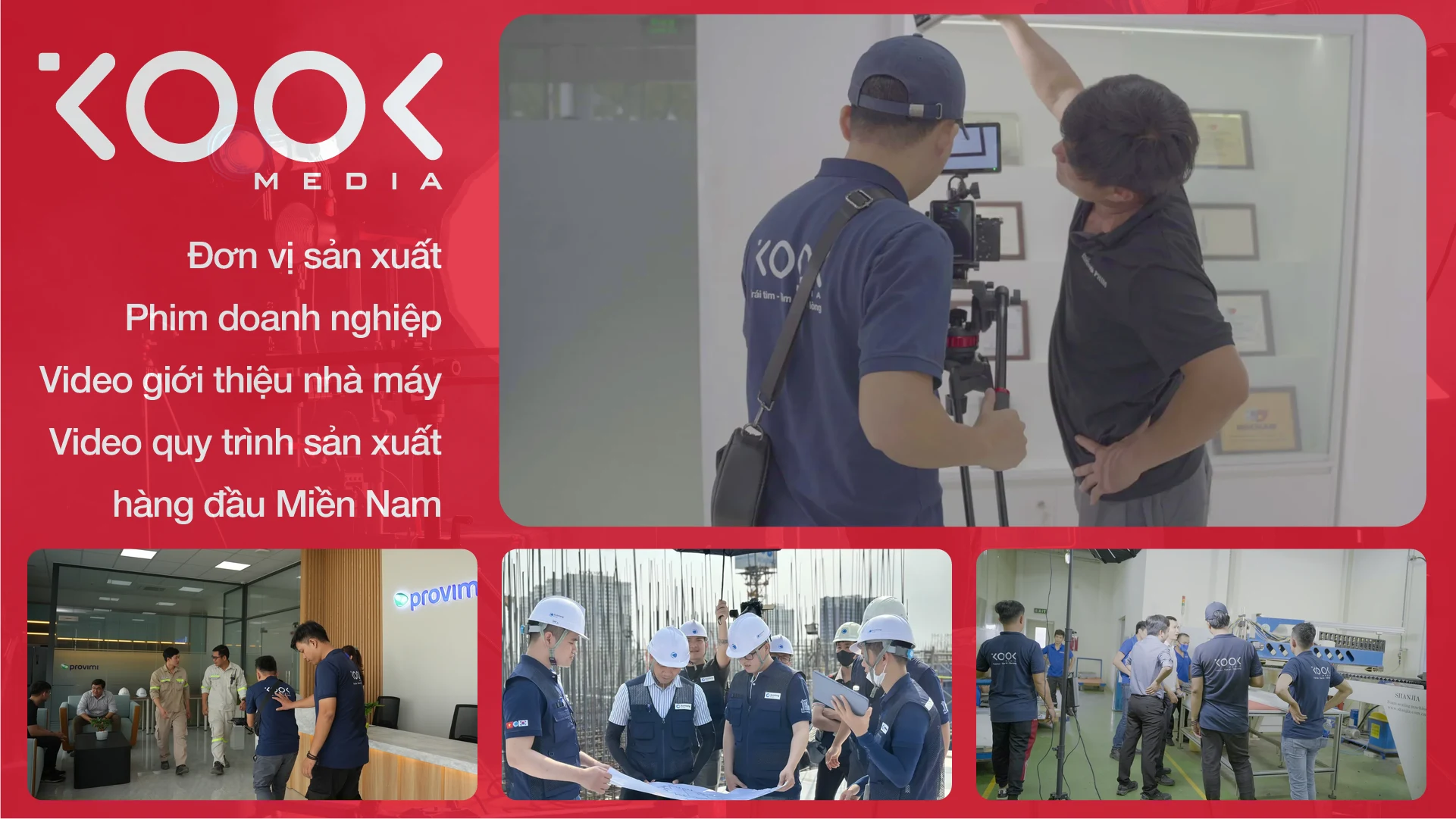 Quay phim quy trinh san xuat tai nha may cong nghiep - Kool Media