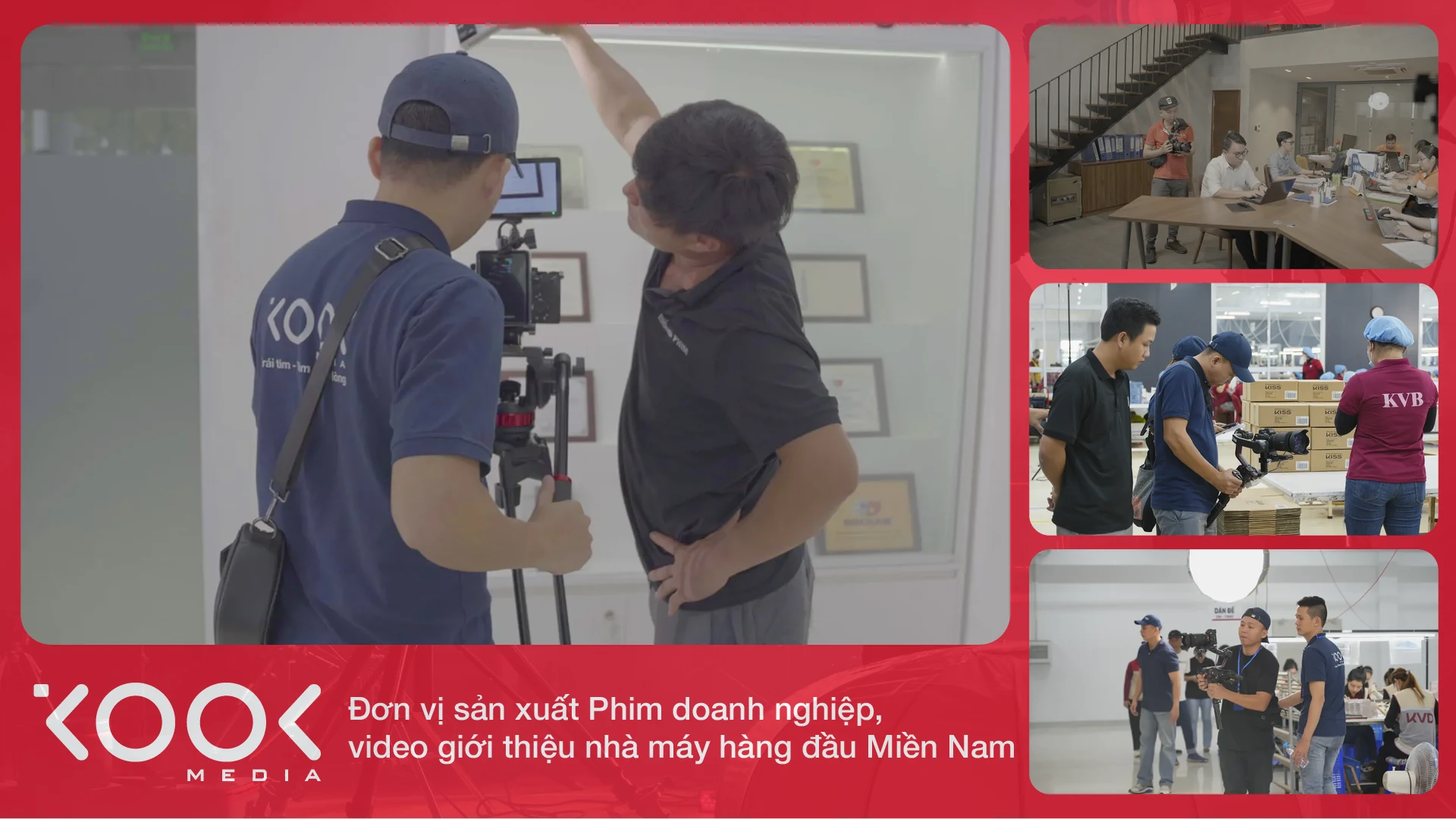 San xuat phim gioi thieu nha may chuyen nghiep - Kool Media TP.HCM