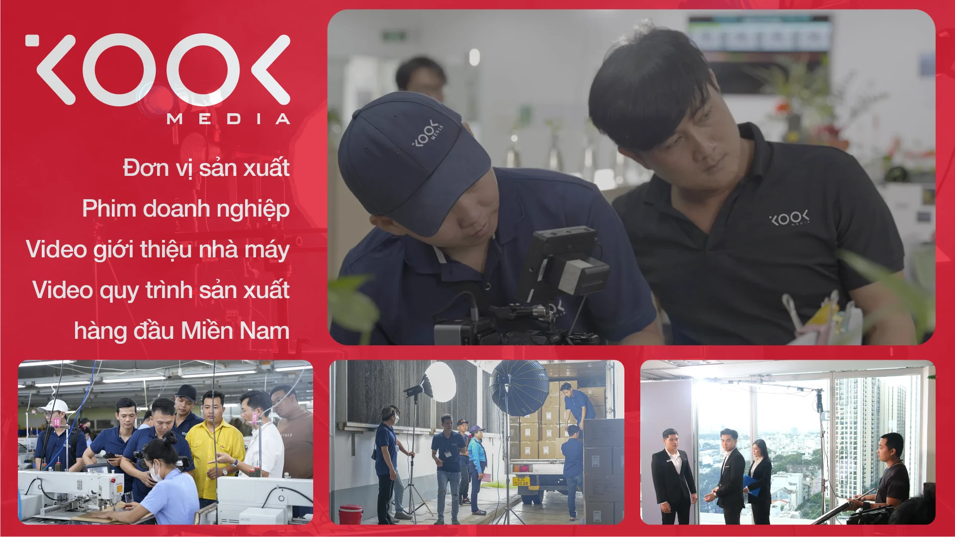 Phim quy trinh san xuat thay the factory tour thuc dia cho doi tac nuoc ngoai