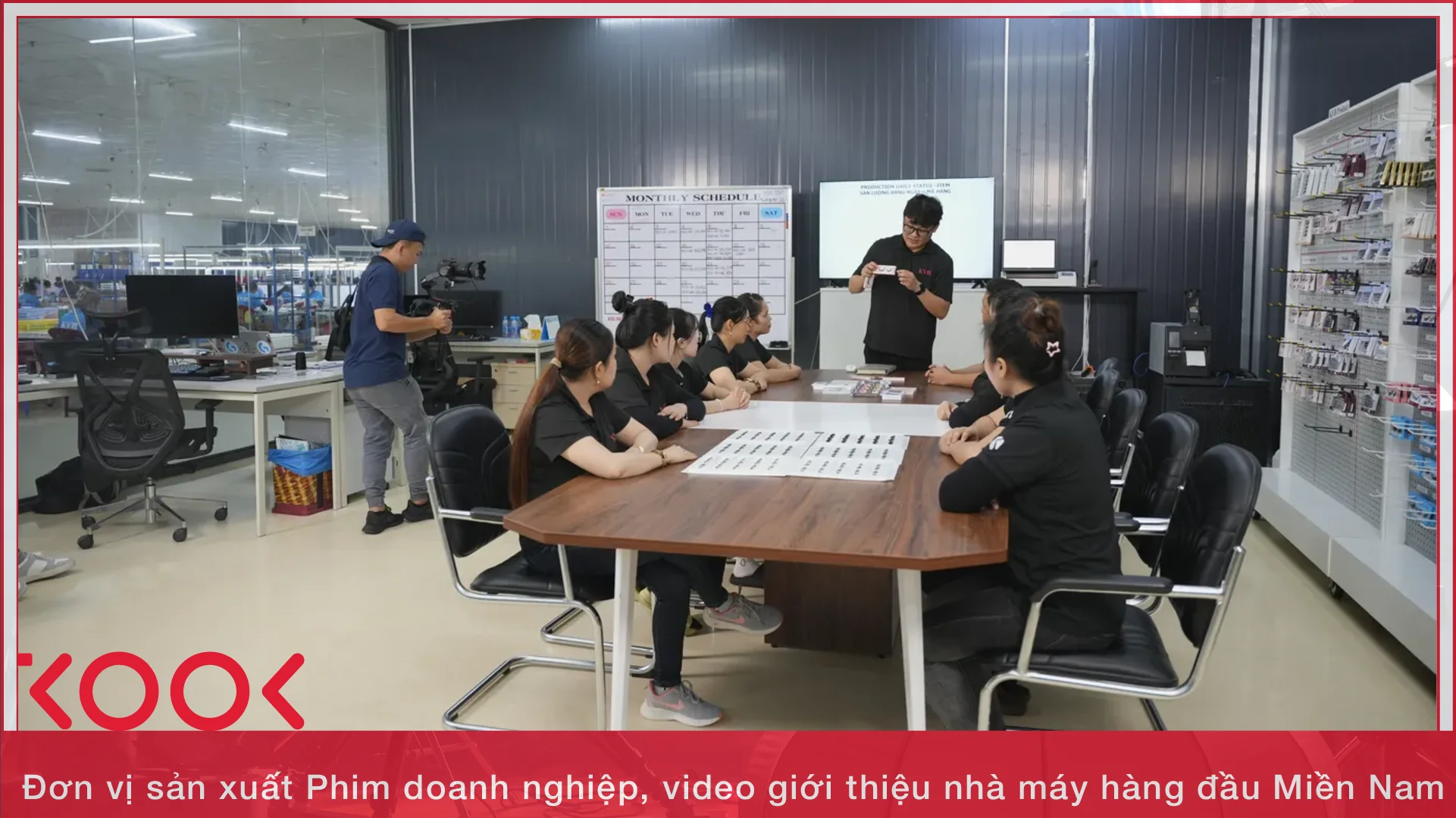 Professional factory video production in Vietnam by Kool Media