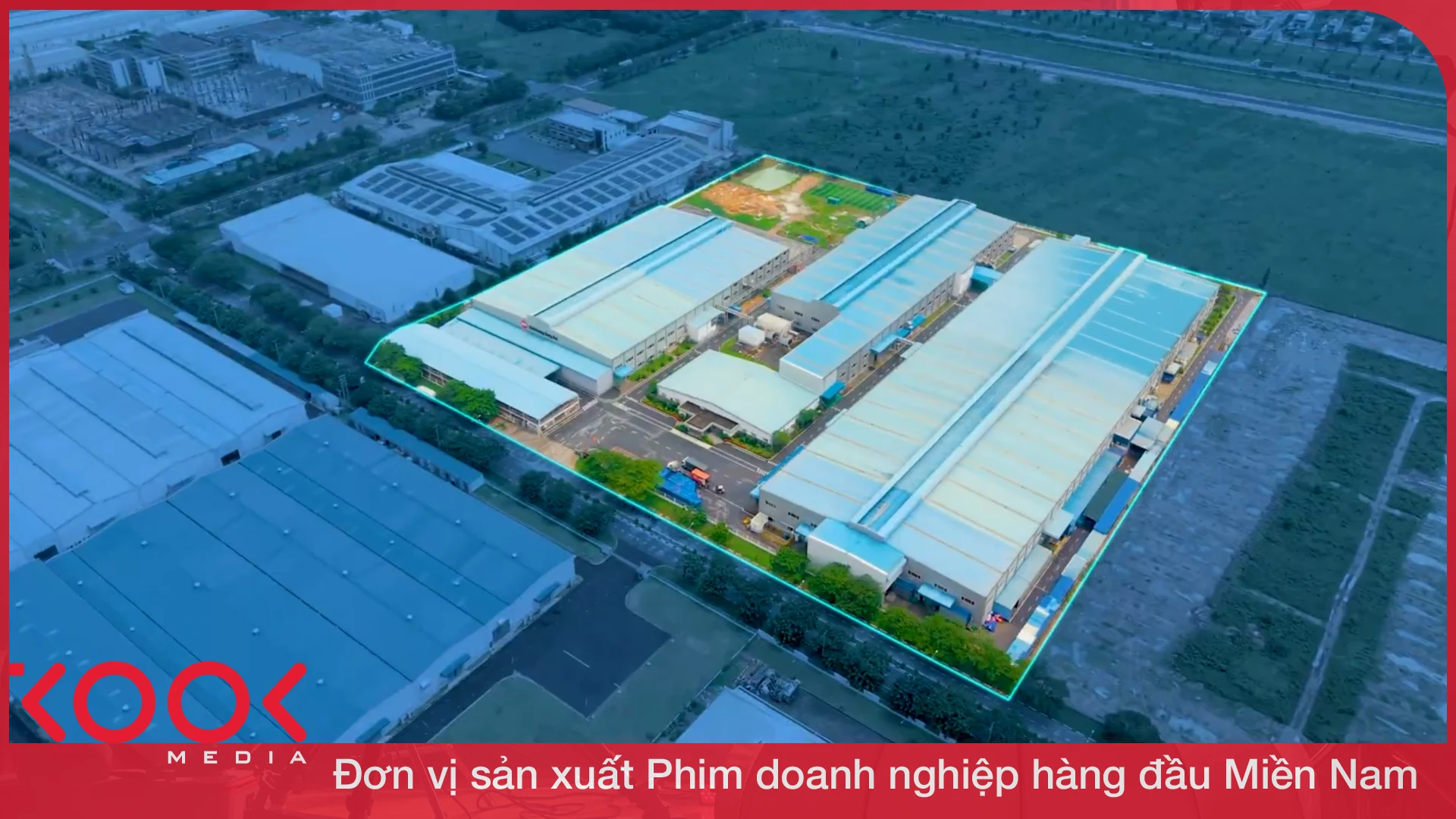 Dịch Vụ Quay Flycam Nhà Máy và Khu Công Nghiệp — Góc Máy Mà Camera Thông Thường Không Thể Thay Thế 7 Flycam xac dinh ranh gioi va quy mo nha may - anh 7