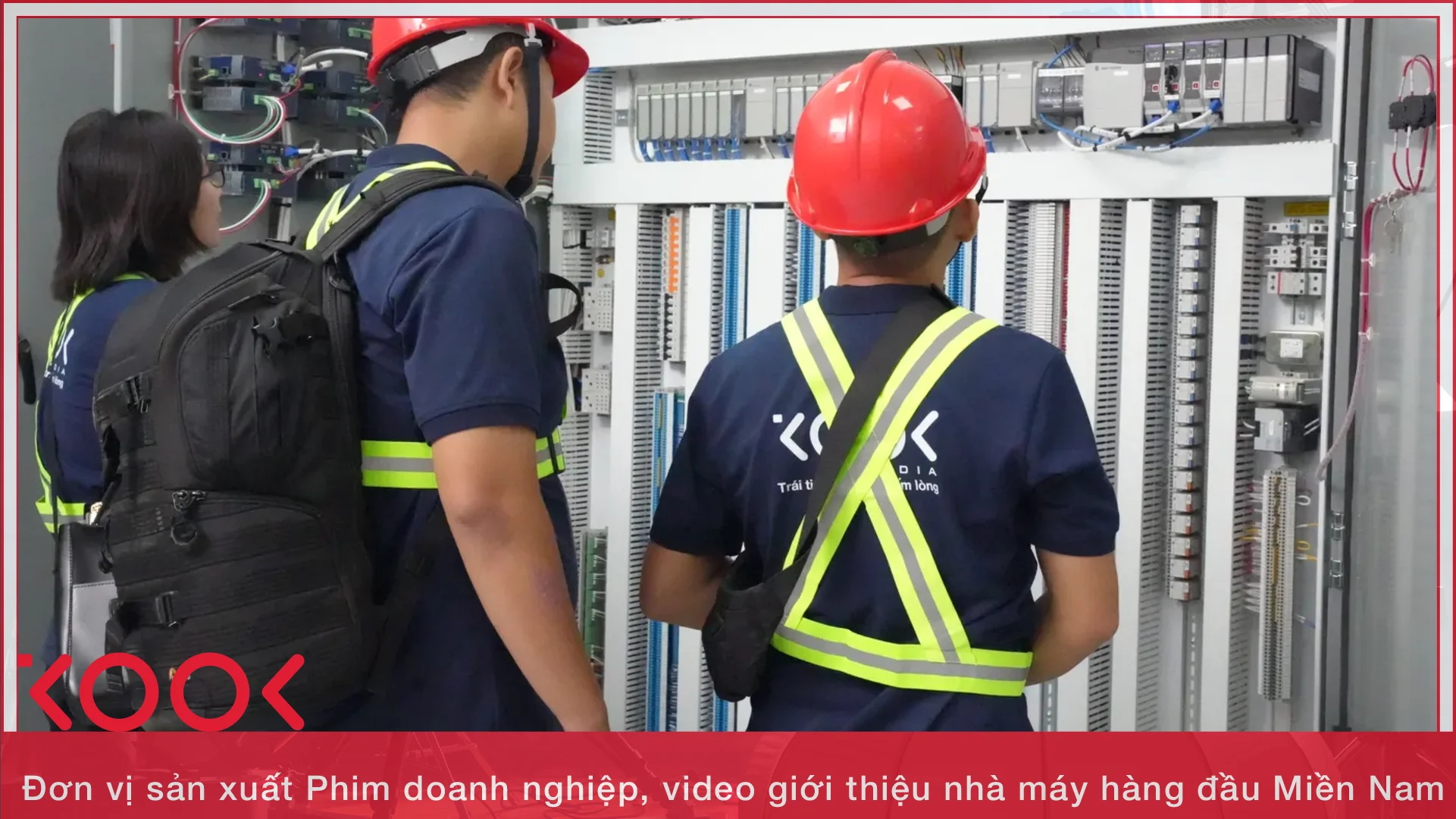 Phim van hoa cong ty nha may - Kool Media ghi hinh thuc te tai xuong san xuat