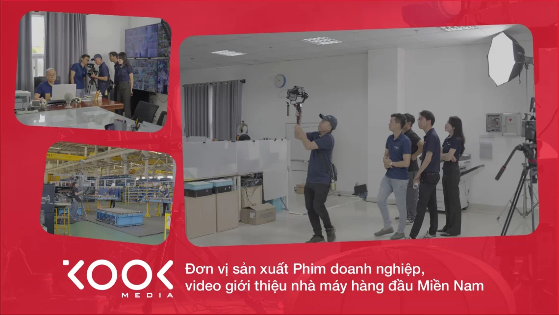 Ekip Kool Media quay phim gioi thieu nha may Shinheung Dong Nai - anh 1