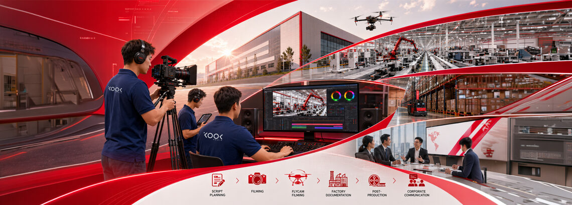 ekip Kool Media quay phim nha may san xuat video doanh nghiep B2B