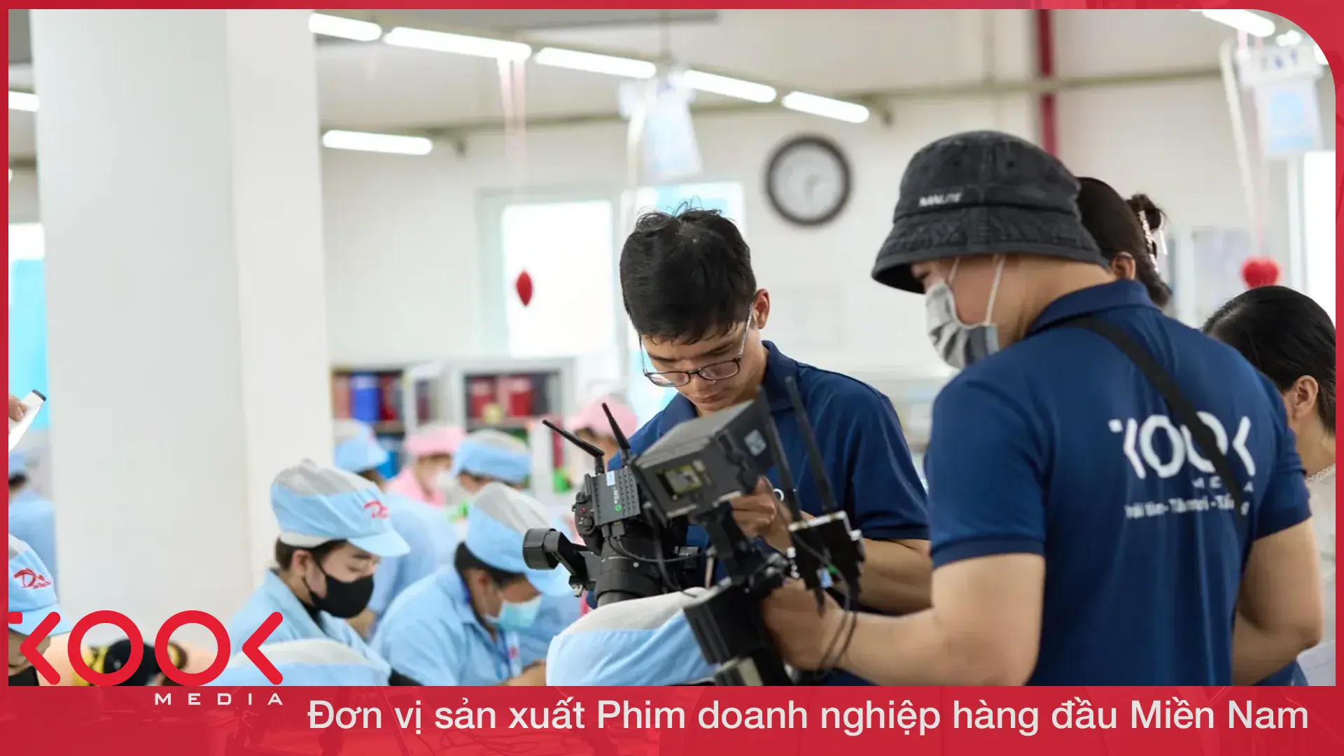 Recruitment, Employer Branding & HR Video for FDI Factories in Vietnam 4 quay video dao tao cong nhan day chuyen nha may Dream Mekong FDI - Kool Media
