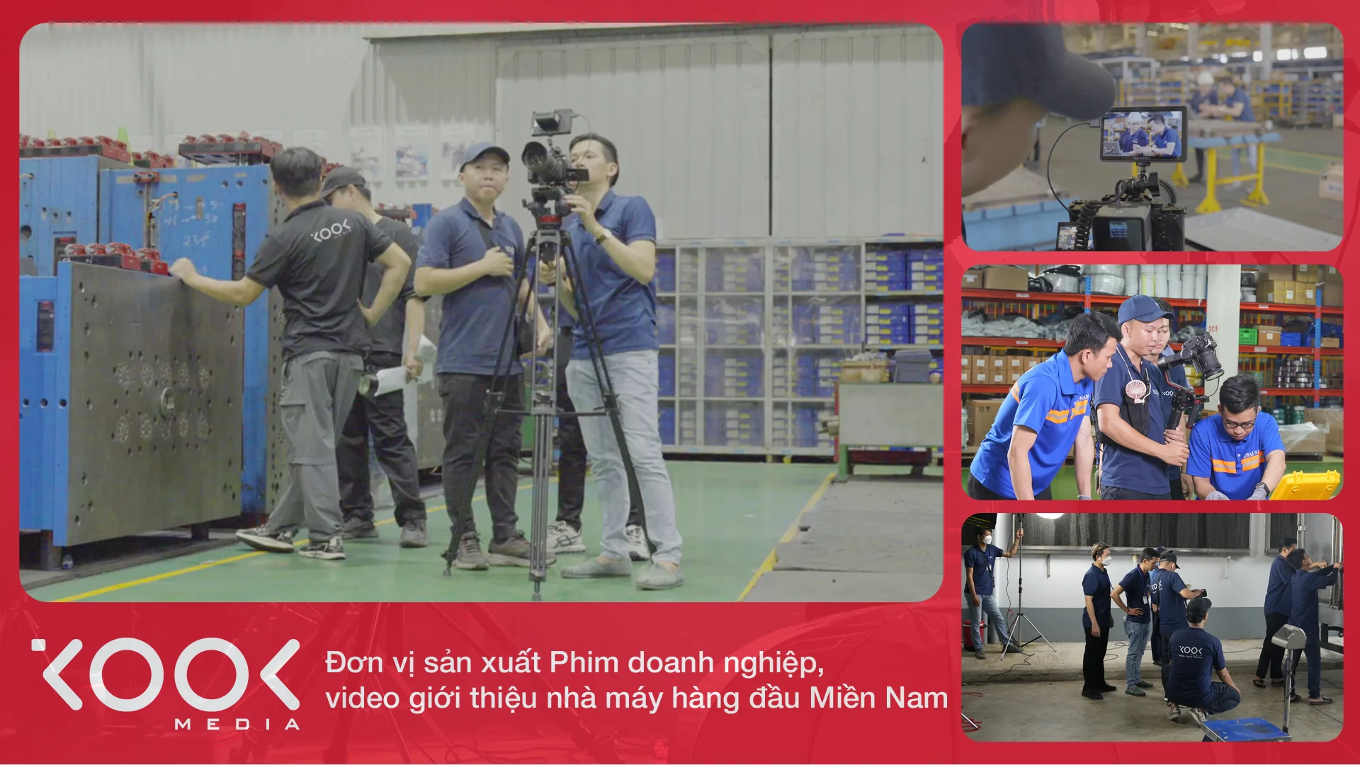 Dịch Vụ Quay Phim Giới Thiệu Doanh Nghiệp Chuyên Nghiệp Tại TP.HCM 6 ekip quay phim gioi thieu doanh nghiep - Kool Media