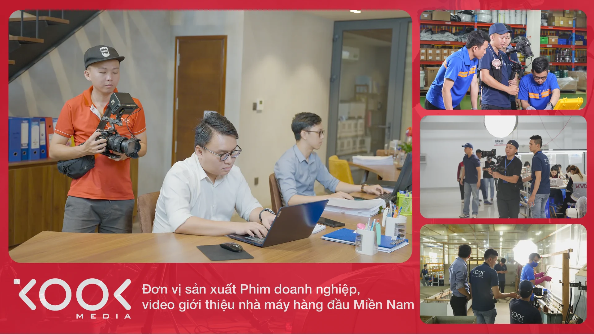 Dịch Vụ Quay Phim Giới Thiệu Doanh Nghiệp Chuyên Nghiệp Tại TP.HCM 8 hau ky phim gioi thieu doanh nghiep - Kool Media