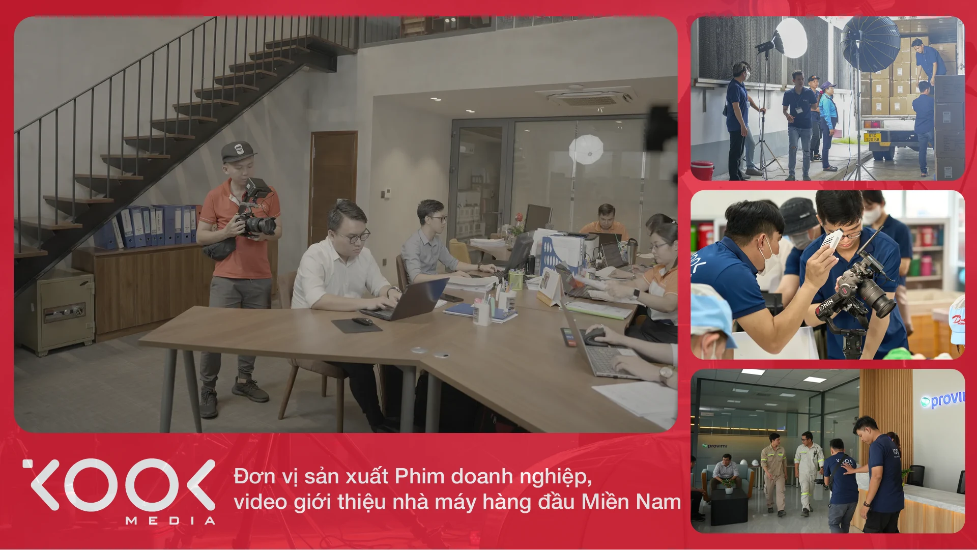 Dịch Vụ Quay Phim Giới Thiệu Doanh Nghiệp Chuyên Nghiệp Tại TP.HCM 7 quy trinh quay phim doanh nghiep - Kool Media